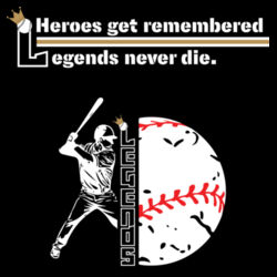 Youth Unisex Jersey Short Sleeve Tee w/ Back Name Option Design