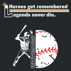 Heavy Blend Youth Hooded Sweatshirt w/ Back Name Option Design