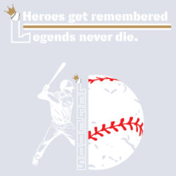 Unisex Triblend Three-Quarter Sleeve Raglan w/ Back Name Option Design