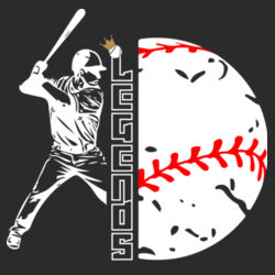 Toddler Triblend Short Sleeve Tee w/ Back Name Option Design