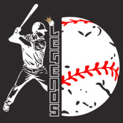 Unisex Triblend Three-Quarter Sleeve Raglan w/ Back Name Option Design