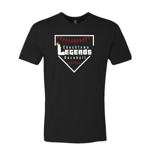 Premium Fitted CVC Crew w/ Back Name Option Thumbnail