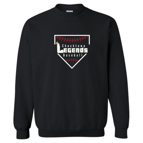 Heavy Blend Crewneck Sweatshirt w/ Back Name Option Thumbnail