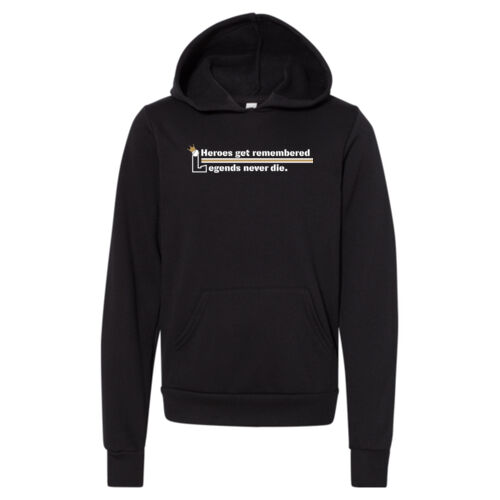 Youth Sponge Fleece Hoodie w/ Back Name Option Thumbnail