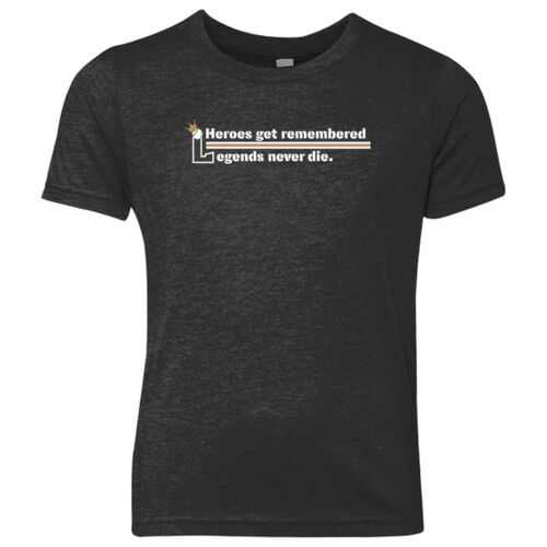 Youth Triblend Crew w/ Back Name Option Thumbnail