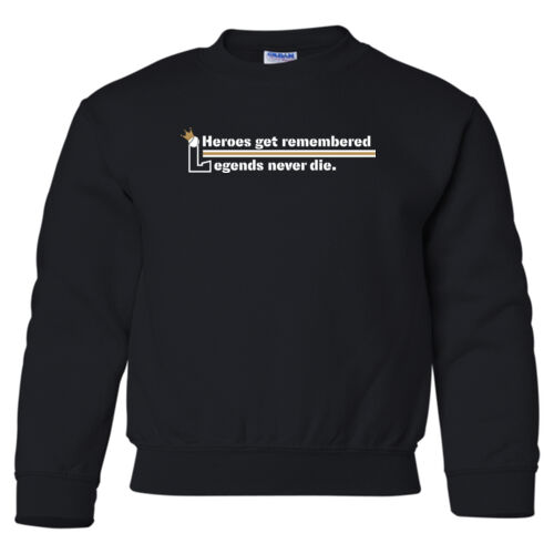Heavy Blend Youth Crewneck Sweatshirt w/ Back Name Option Thumbnail