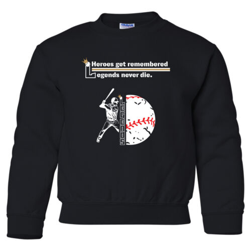 Heavy Blend Youth Crewneck Sweatshirt w/ Back Name Option Thumbnail