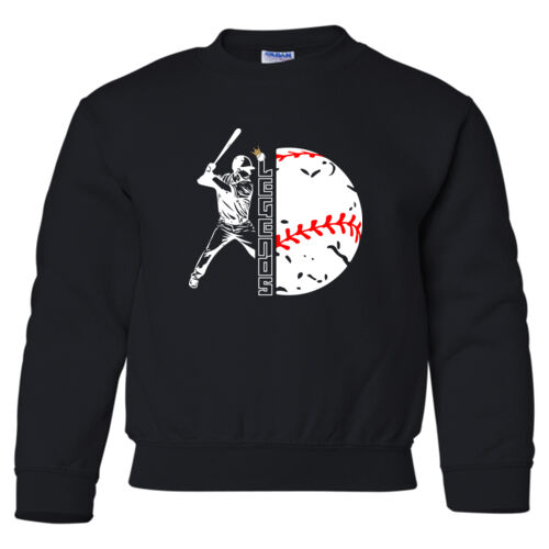 Heavy Blend Youth Crewneck Sweatshirt w/ Back Name Option Thumbnail