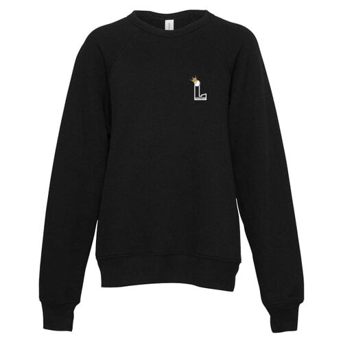 Youth Sponge Fleece Crewneck Sweatshirt w/ Back Name Option Thumbnail