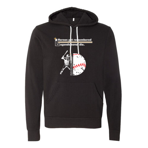 Unisex Sponge Fleece Hoodie w/ Back Name Option Thumbnail