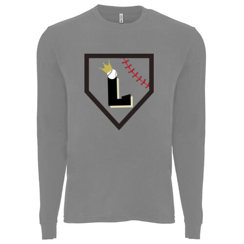 Unisex Sueded Long Sleeve Crew w/ Back Name Option Thumbnail