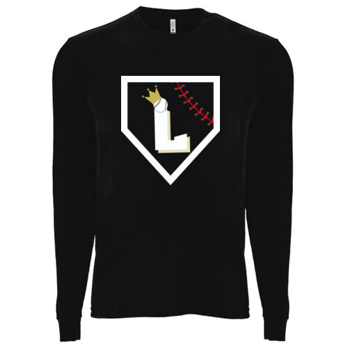 Unisex Sueded Long Sleeve Crew w/ Back Name Option Thumbnail